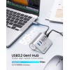 Universal ORICO USB Hub 5Gbps with 4 USB A Ports