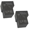 T9AV5L12-12 (Set of 2) 12VDC NO-20A NC-10A 5Pins Relay