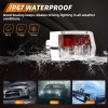 OFFKAT 2X Chrome Full LED Corner Side Marker Signal Lights