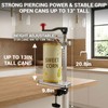 Commercial Can Opener, Heavy Duty Manual Table Mount for #10
