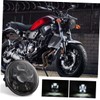 Gatuida 1pc Led Motorcycle Headlight Lamp Beads and Round Angel