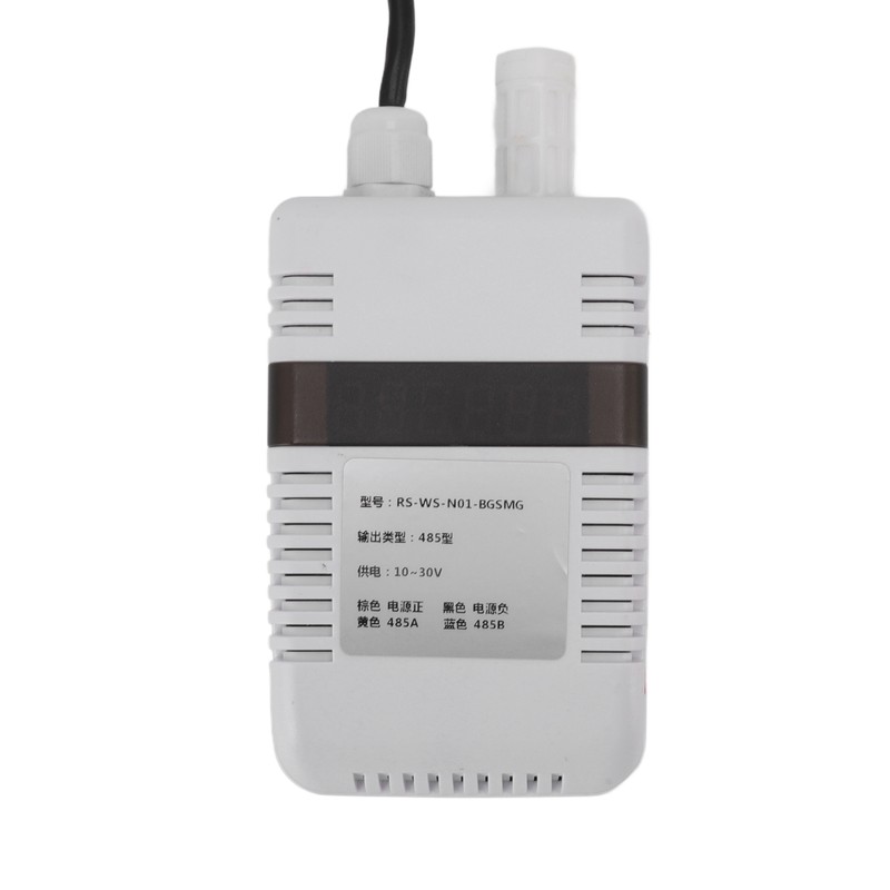 10‑30V Wall Mounted Multi Element Transmitter 485 Mode Temperature Humidity