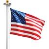 BRUBAKER Flagpole Set with American Flag, Solar Lights and Golden