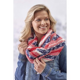Red Heart Super Saver Yarn, Stripe - Fruity