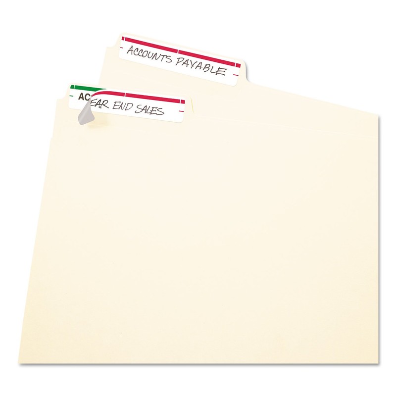 Avery 05201 Print Or Write File Folder Labels, 1/3 Cut,