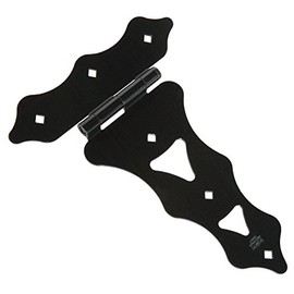 National Hardware N109-032 T-Hinge8"Blk2Pk