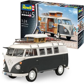Revell 07674 VW T1 Camper 1:24 Scale Unbuilt/Unpainted Plastic Model Kit