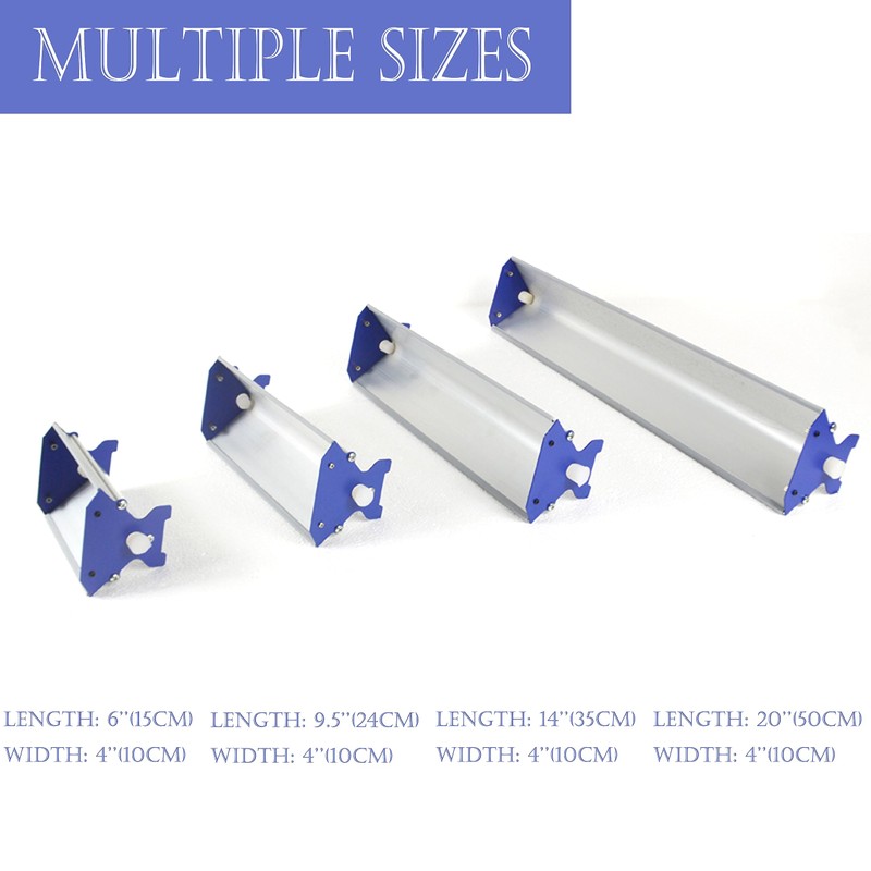 WYDDDARY Emulsion Scoop Coater 20''L x 4''W Screen Printing Scoop
