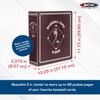 BCW Supplies 3" Baseball Album - Burgundy | Durable Binder