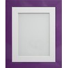 Frame Company Candy Range Purple Picture Photo Frames with Mount
