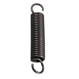 DTGN 2.5x18x100mm(WxODxL) Extension Spring - 1Pack - Good for Home Repair Machinery - Manganese Steel Extended Compressed Spring - Black
