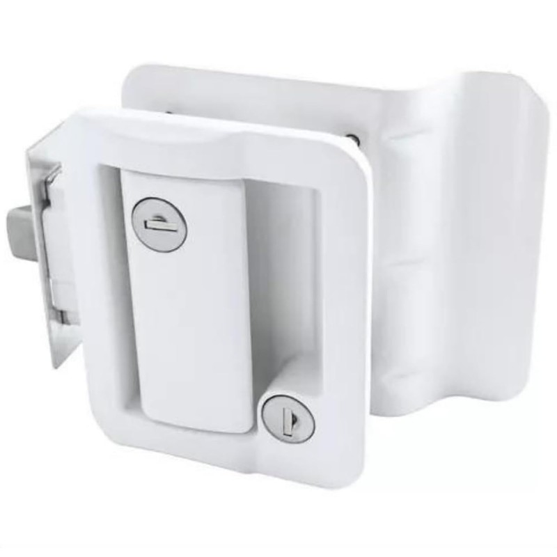 Riloer Entry Door Locks Latch Handle Deadbolt, Entry Door Lock