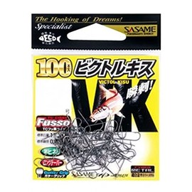 ささめ針(Sasame) 22ZVK ビクトルキス (TCフッ素コート) 100本入り #8