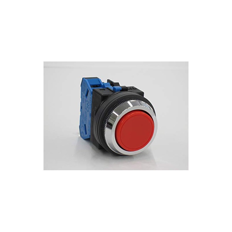 IDEC ABN110R TWN Series Pushbutton Switch, φ1.2 inches (30 mm),