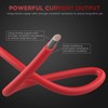 3/8" Ring Eyelet Terminal Battery Boost Cable Heavy Duty 30A