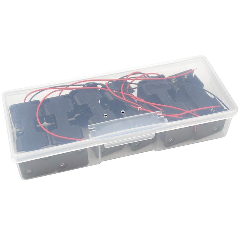 WMYCONGCONG 6 PCS 4 x 1.5V AA Battery Holder Case