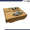M6 Nyloc Steel Nuts, 6mm Self Locking Nuts with Nylon