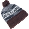 GURU SHOP Bobble Hat from Nepal, Virgin Wool Hat, Winter