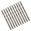 TOP-VIGOR 10Pcs 4.3mm Cobalt Jobber Drill Bits, M35 High Speed