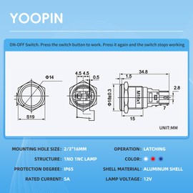 Yoopin 12PCS 6 AWG Wire Connector Nut Kit – 80A Quick Wiring Connection Terminals for Direct Wire Nut & Splicing, High-Capacity Blue Wire Connectors (Includes 12 Blue 6 AWG Wire Nuts)