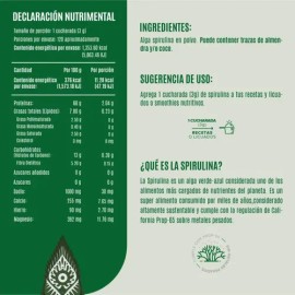 Suplemento Fitness Birdman Espirulina 360 G Sp360                                                                                                     