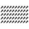 YINETTECH 50 x Grey Longer Trim Panel Fixing Lining Clips