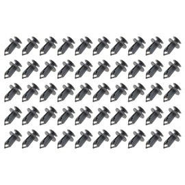 YINETTECH 50 x Grey Longer Trim Panel Fixing Lining Clips Carpet Compatible with Transporter T4 T5