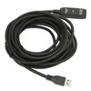 USB 3.0 Extension Cable Black 16.4ft 5Gbit Per Sec Male