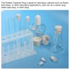 sourcing map Rubber Tapered Plug 13mm to 17mm Solid Test