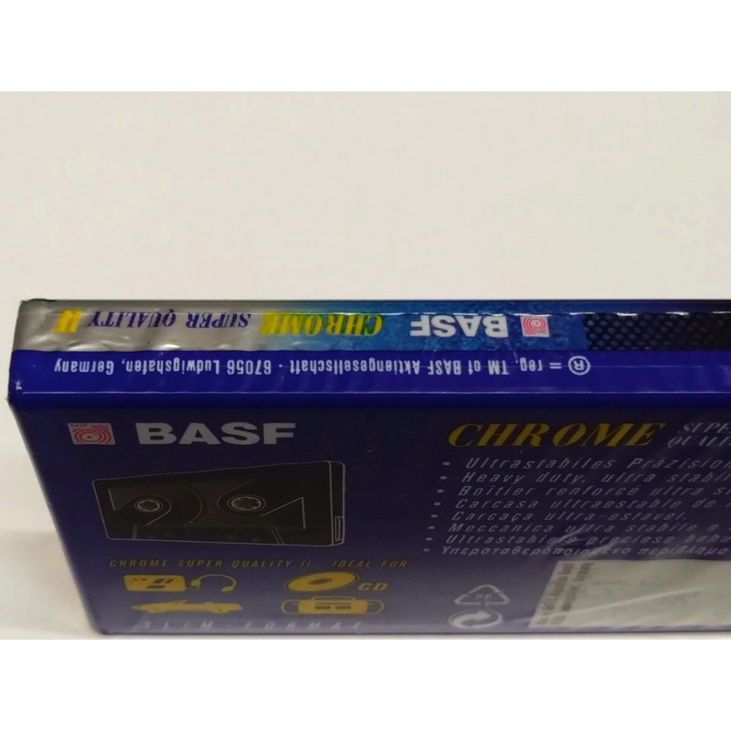 90 Minute Audio Cassettes BASF Chrome Super Quality II Empty