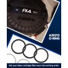 (8-Pack) A20212 O-Rings Compatible with Fluval FX4 FX5 FX6 Canister