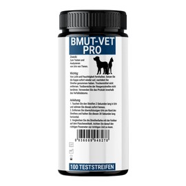 100 x Animal Health Tests (Large and Small) - 10 Indicators Urinalysis Strips Quick Test