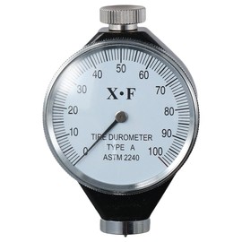 SHUATI Rubber Hardness Tester Large LCD Display Compact A Type Durometer High Accuracy 1-100ha Shore A Hardness Meter Flooring