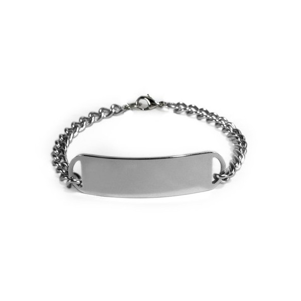 Lupus Medical ID Alert Bracelet with Embossed Emblem from Stainless