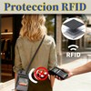 Cartera de Viaje Antirrobo, Bloqueo RFID y Bolsillo Oculta para