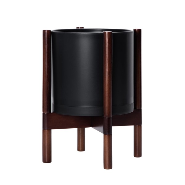 D'vine Dev Planter Pot with Stand - 10 Inch Plastic