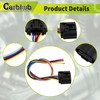 Carbhub Air Flow Sensor Meter MAF Harness Connector Plug Fit
