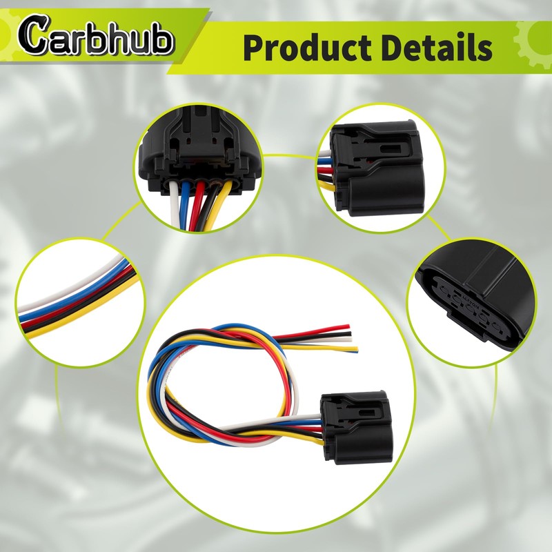 Carbhub Air Flow Sensor Meter MAF Harness Connector Plug Fit