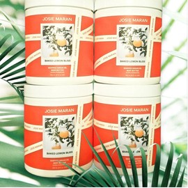 Josie Maran 4 X 20oz JOSIE MARAN ARGAN OIL BODY BUTTER LEMON BLISS 80oz 2400ml JUMBO SIZE
