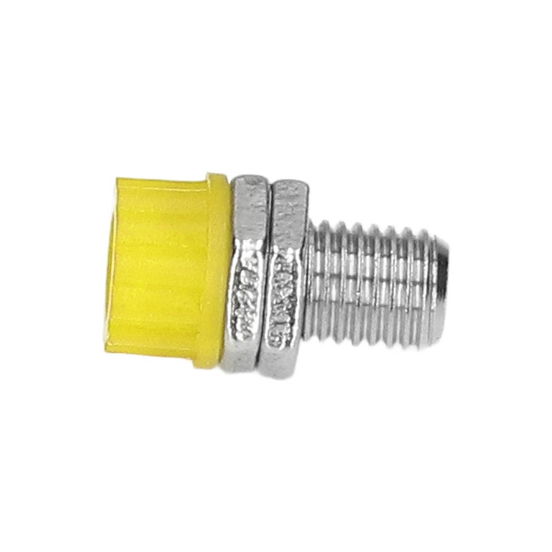 100Pcs 4mm Banana Plug Socket Binding Post Wire Connector Terminal