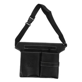 Hairdresser Bum Bag Leather Leather Tools Hair Hairdresser Waist Bag Baber Tools Scissor Holder Bag Hairdressing Bag Belt Scissor Pouch PU