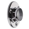 1 Pair (2 Pieces) Cupboard Rail Bearings Chrome-Plated Shiny for
