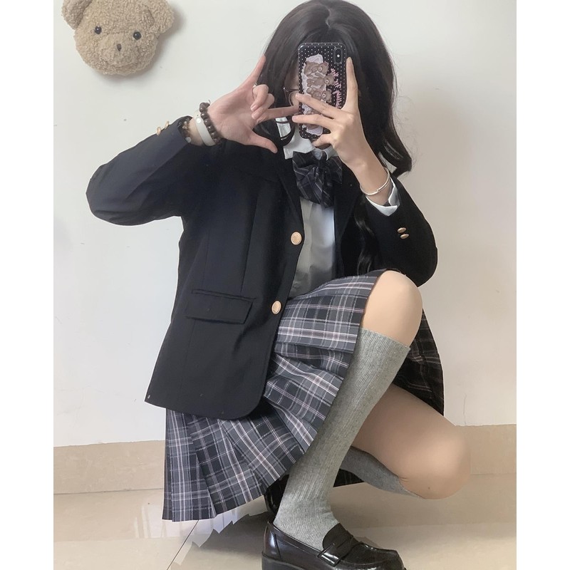[QOOLY] High School Uniform, School Uniform, Sailor Uniform, JK Uniform,