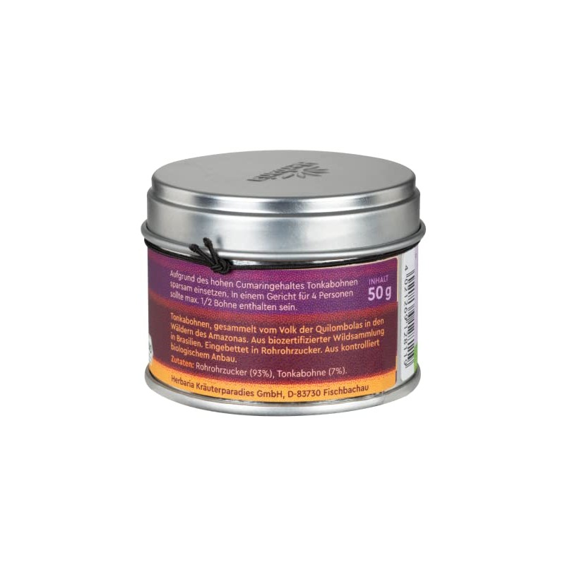 Herbaria Tonka Beans in Sugar Bed (1 x 50 g)