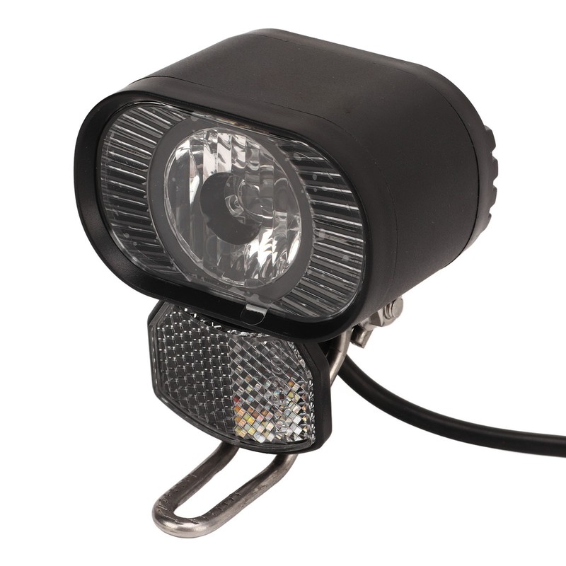 Electric Bike LED Headlight DC 36V to 48V IPX5 Waterproof