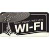 Nostalgic Art 28013 – Wi-Fi Sign, 10 x 20 cm