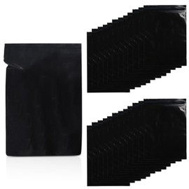 WIYETY Hygienic Bags Hygiene Disposal Bags Black: Pack of 200 Self Seal Flat Bags, Zip Self Seal Flat Bags, Resealable Packaging Bags, Hygiene Bags for Sanitary Towels