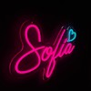 Sofia Neon Name Sign, Sofia Neon Light, Sofia Neon Sign,