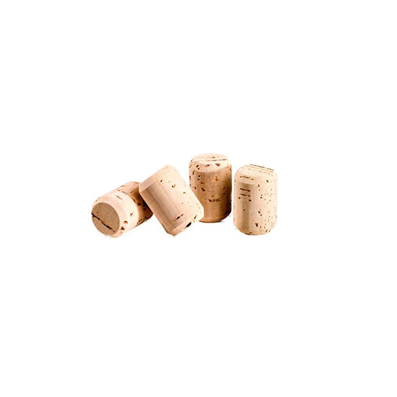 Pack of 25 Wine Corks, Natural Cork, 40 x 26