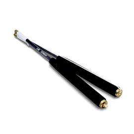 SUNDIA Carbon Diabolo Sticks - Lightweight, Professional Precision, High Flexibility, Hidden String Knot Design, High Performance - Beginners to Pros, Juggling Chinese Yoyo Sticks - Black (12.6")